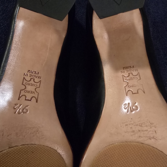 Fluevog Desmond Heels Size 8m5 Pumps Black - Picture 3 of 16